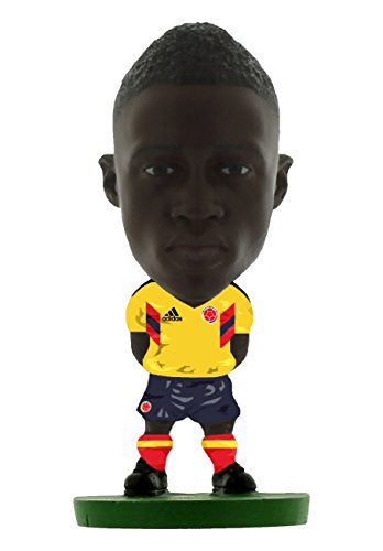 SoccerStarz SOC1217 Colombia Davinson Sanchez Figur, Grün von SoccerStarz