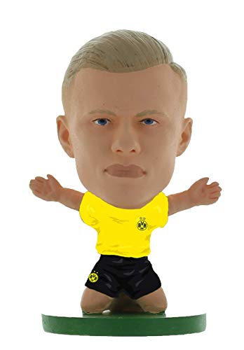 SoccerStarz SOC1480 Borussia Dortmund Erling Haaland (Classic Kit) /Figures von SoccerStarz