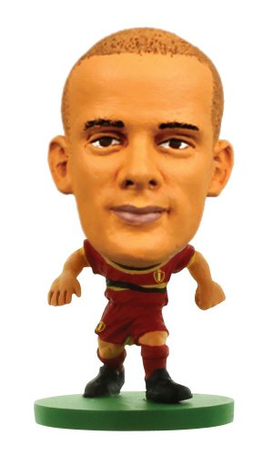 SoccerStarz SOC612 - Belgien Vincent Kompany, Heimtrikot, Aktionsspielzeug von SoccerStarz