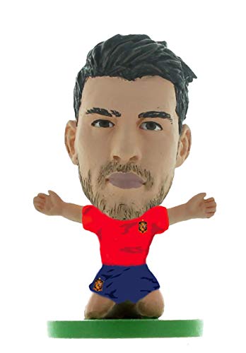 SoccerStarz - Spain Alvaro Morata - Home Kit von SoccerStarz