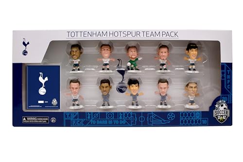 SoccerStarz - Spurs Team Pack 10 Figuren (2024/25 Version Classic Kit) von SoccerStarz