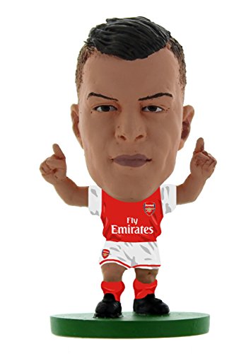 SoccerStarz soc1091 Arsenal Granit Xhaka 2018 Version Home Kit Figur von SoccerStarz