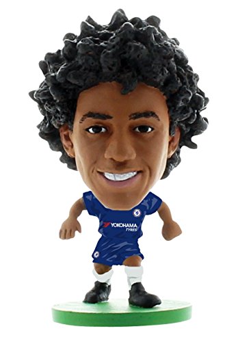 SoccerStarz soc484 – Chelsea Willian – Home Kit (2018 Version)/Figuren von SoccerStarz