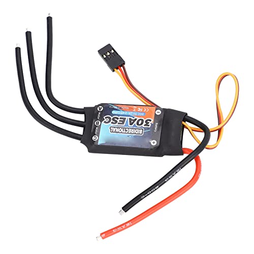 Socobeta RC Brushless ESC Bidirektionaler 30A Brushless ESC Elektrischer Geschwindigkeitsregler für RC Auto Boot Unterwasserpropeller von Socobeta