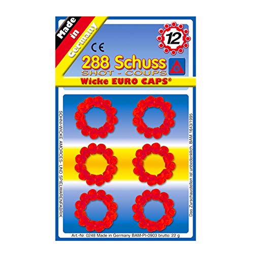 Sohni-Wicke Amorces 12er Ring 1440 Schuss Munition Pistole Karneval Fasching Party von Sohni-Wicke