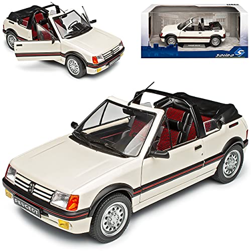 Peugeot 205 CTI Cabrio Weiss 1983-1998 1/18 Solido Modell Auto von Solido Peugeot