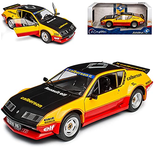 Renautl Alpine A310 Pack GT Coupe Gelb Rot 1971-1985 1/18 Solido Modell Auto von Solido Renault