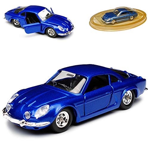 Renautl Alpine Berlinette A110 Coupe Blau Oldtimer 1961-1977 1/43 Solido Modell Auto mit individiuellem Wunschkennzeichen von Solido Renault