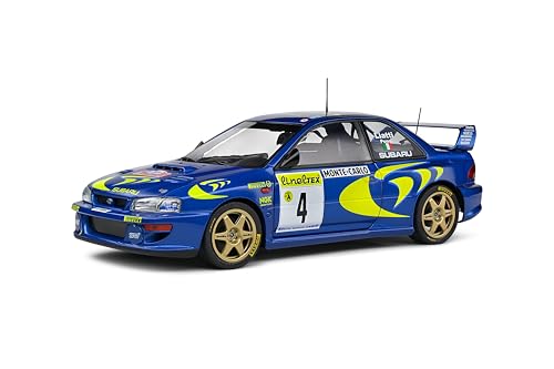 1:18 Subaru Impreza 22B #4 blau von Solido