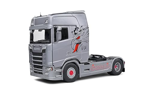 Solido 1:24 Scania S770 Highline Custom Silber von Solido