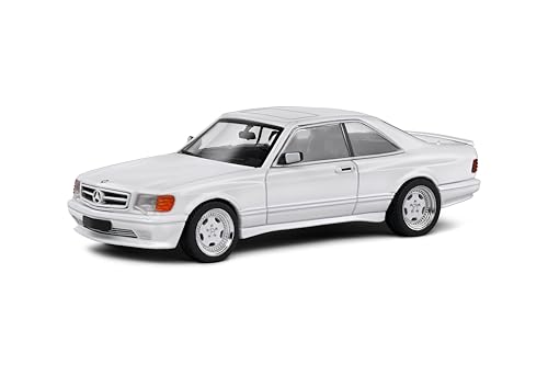 1:43 Mercedes Sec 560 AMG WIDEBODY Classic White 1990 von Solido