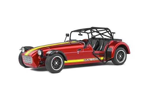 Solido Modellfahrzeug 1:18 Caterham Seven rot/gelb von Solido