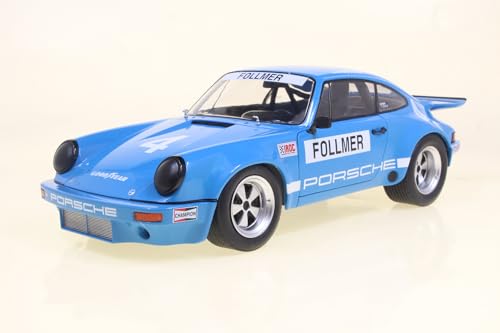 Solido 1:18 Porsche 911 IROC #4 1974 blau von Solido