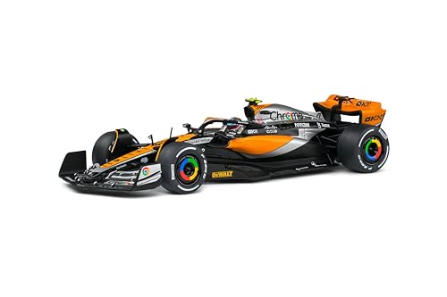 Solido 1:43 MCLAREN MCL60 Orange L.Norris Great Britain GP 2023 von Solido