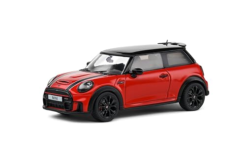 Solido 1:43 Mini Cooper John Works 2023 rot von Solido