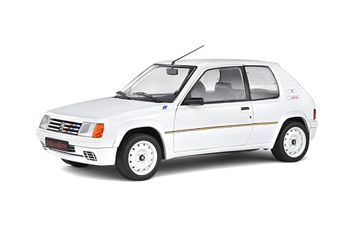 Solido 421184400-1:18 Peugeot 205 Rallye 1987, Modellauto, Modellfahrzeug von Solido