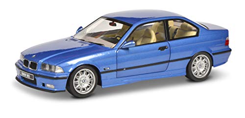 Solido BMW E36 M3 Coupé (blau) – Hochwertiges Diecast Modellauto im Maßstab 1:18, authentische Nachbildung des Sportwagen-Klassikers für Sammler & BMW-Fans von Solido