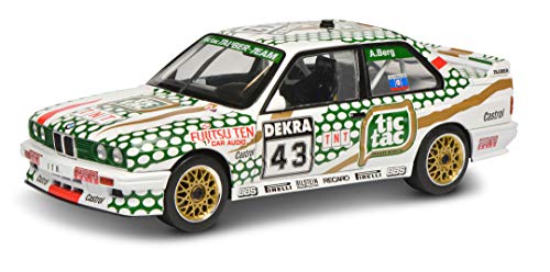 Solido BMW E30 M3#43, DTM 1991, Fahrer: A. Berg, Modellauto, Maßstab 1:18, Mehrfarbig von Solido