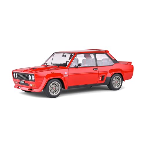 Solido FIAT 131 Abarth, 1980, Modellauto, Maßstab 1:18, rot von Solido