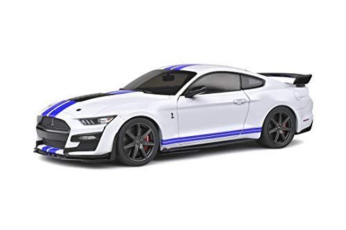 Solido Ford Mustang Shelby GT500, Baujahr 2020, Modellauto, Maßstab 1:18, weiß von Solido