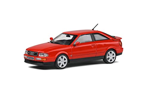 Solido Modellauto 1:43 Audi S2 Coupe rot von Solido