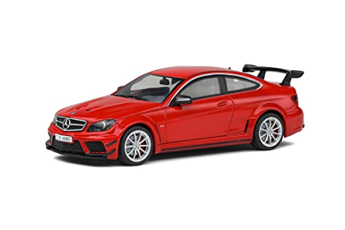 Solido Modellauto 1:43 MB C63 AMG rot von Solido