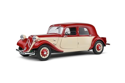 Solido Modellauto Maßstab 1:18 Citroen Traction 7 rot von Solido