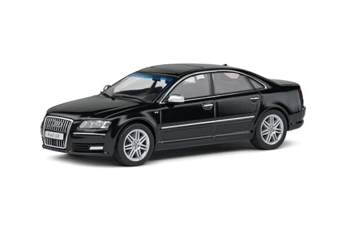 Solido - Modellauto Maßstab 1:43 Audi S8 (D3) schwarz von Solido