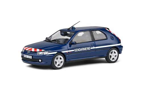 Solido Modellauto Maßstab 1:43 Peugeot 306 S16 Gendarm von Solido