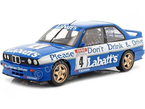 Solido 1:18 BMW E30 M3 blau #4 von Solido