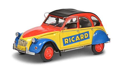 Solido S1805011 Citroёn 2CV6 Ricard, 1985, Modellauto, 1:18, gelb von Solido