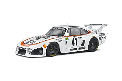 Solido Modellfahrzeug 1:18 Porsche 935 K3 Weiss #41 von Solido