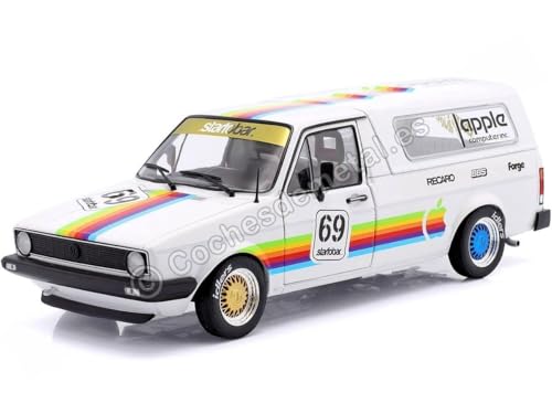 Solido VW Caddy 935 Tribute, MK1, Bj. 1982, Modellauto, Maßstab 1:18, weiß von Solido