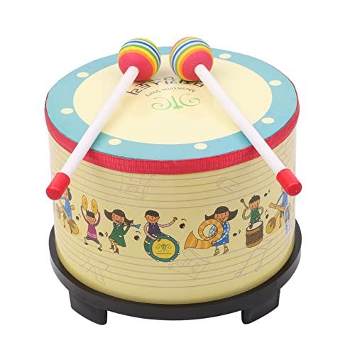 Solinder Kinder Kinder 8 Zoll Holzboden Trommel Sammeln Club Karneval Schlaginstrument mit 2 Mallets von Solinder