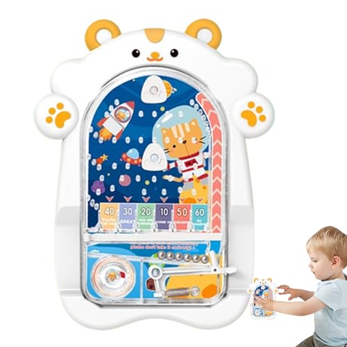 Handheld-Flipper – Flipper-Spielzeug mit niedlichem Cartoon-Design | Handheld-Spiele für unterwegs, Arcade-Spielzeug für das Spielzimmer im Innenbereich, Partygeschenk für Kinder, Jungen und Sollee von Sollee