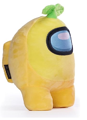 Soma Among Us Plüschtier Among Us Kuscheltier XXL 30 cm Plüschpuppen Weiche Puppe Kissen Kinderspielzeug (Gelb) von Soma