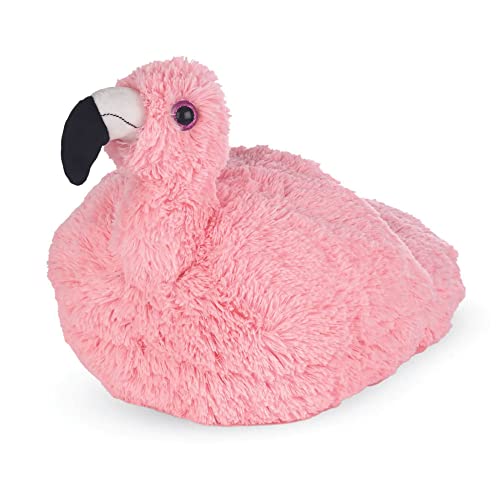 Soma Fußwärmer Handwärmer Kuschelwarmies Kuschelfreunde Wärmekissen Stofftier Kuscheltier Plüschtier (Flamingo, Fußwärmer 35 cm x 25 cm x 16 cm) von Soma