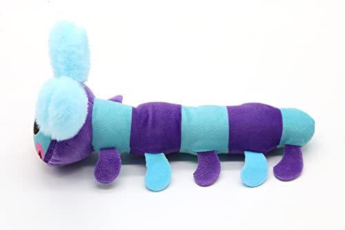 Soma Huggy Wuggy Poppy Playtime Huggy Wuggy Kuscheltiere Blau Plüsch New Horror Game Hagiwagi Plüschpuppe für Kinder (Huggy Wuggy PJ Pug-A-Pillar) von Soma