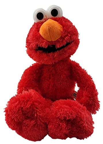 Soma Sesamstrasse Kuscheltier Plüsch Figur 35 cm Plüschtier Stofftier kuschelweich ab den ersten Lebensmonaten geeignet als Geschenk (Elmo Rot) von Soma