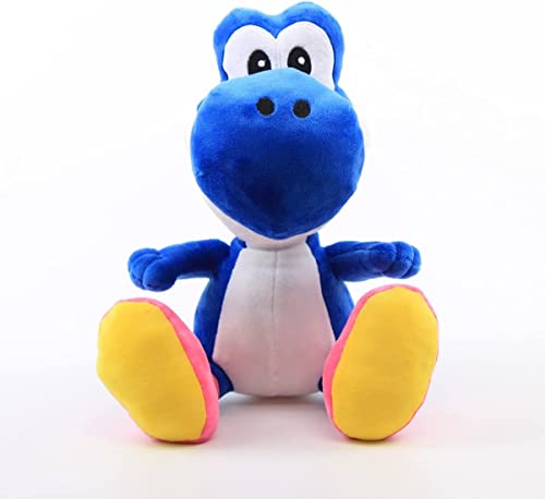 Soma Yoshi Drache Plüschfigur, 20 cm, kuschelweich Dinosaurier, Kuscheltier, ab den ersten Lebensmonaten geeignet (blau) von Soma