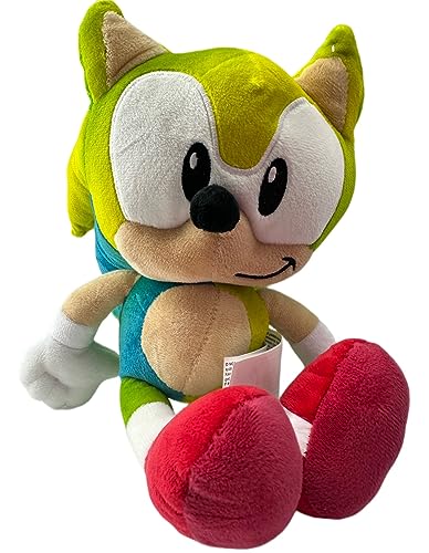 Sonic The Hedgehog - SEGA - Sonic Plüschtier 30 cm, Sonic Kuscheltier (Sonic Rainbow grün) von Soma