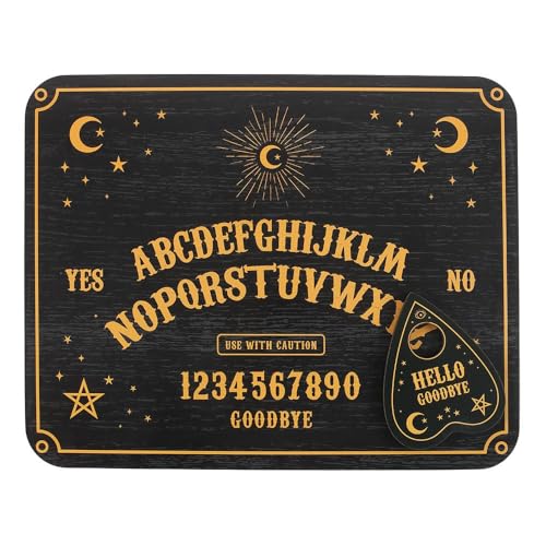 Something Different Wholesale Mystical Talking Spirit Board – Entdecken Sie alte Einblicke und interaktive Erlebnisse – Heimdekoration – unbeschwerte Unterhaltung – inklusive Planchette von Something Different Wholesale