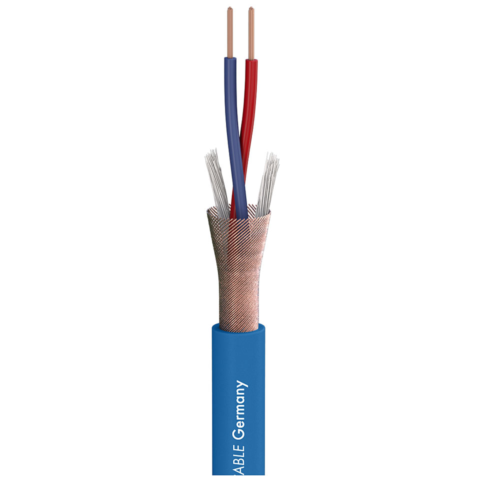 Sommer Cable Stage 22 Highflex blue Meterware Audiokabel von Sommer Cable