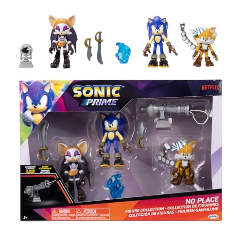 Sonic Prime - 6cm Figuren Multipack - Wave 2 von Sonic Prime