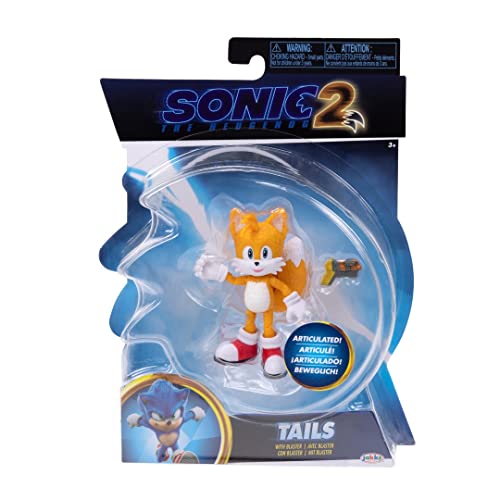 Sonic the Hedgehog 2 The Movie 10,2 cm bewegliche Actionfiguren-Kollektion (Schwänze) von SONIC THE HEDGEHOG