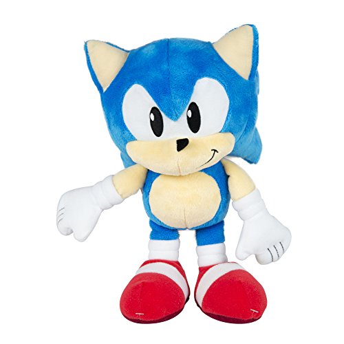 TOMY Sonic The Hedgehog T22527A Classic 25th Anniversary Plüschtier, 30,5 cm von TOMY