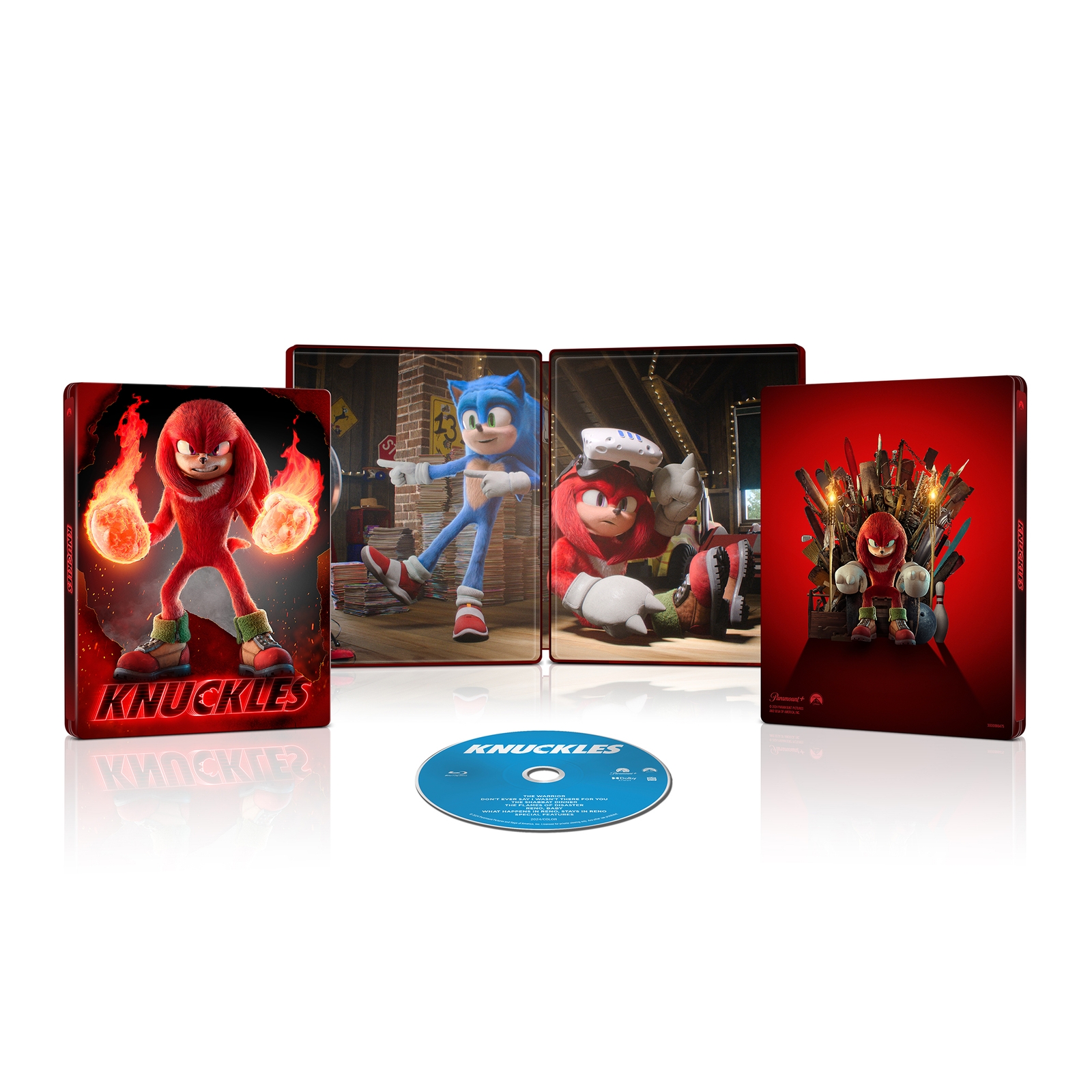 Knuckles Blu-ray SteelBook von Sonic