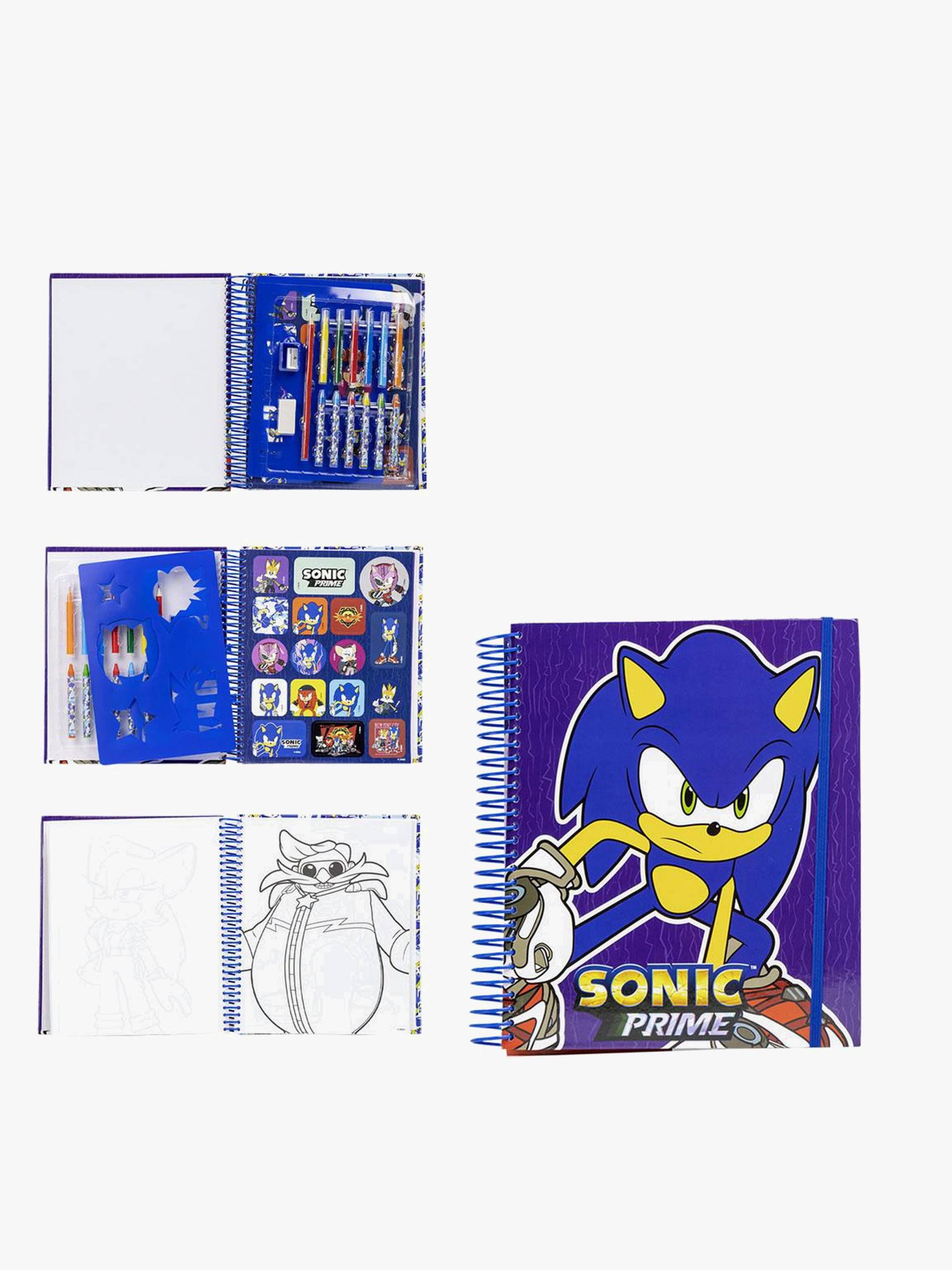 Sonic Prime Super Aktivitäten Malbuch Sonic Prime Super Aktivitäten Malbuch von Sonic