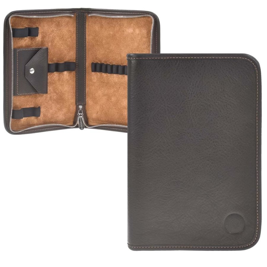 Federmäppchen Leder 13x20cm "Nowak" für 13 Stifte mocca Sonnenleder Federmäppchen Leder 13x20cm "Nowak" für 13 Stifte mocca Sonnenleder von Sonnenleder