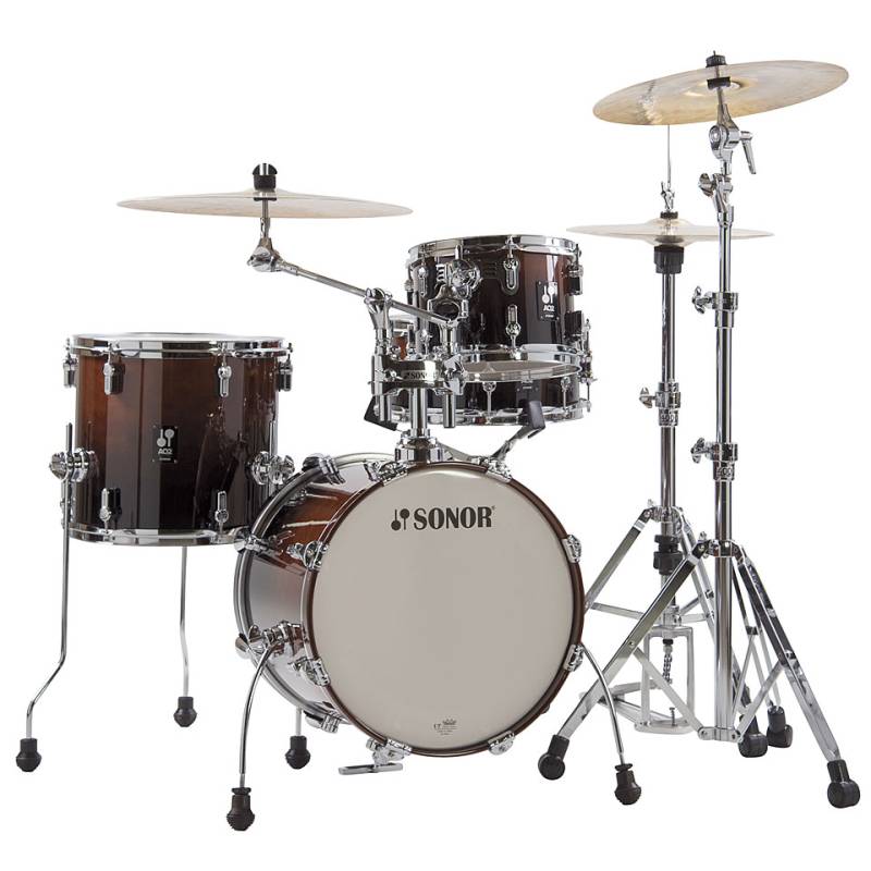 Sonor AQ2 16" Brown Fade Safari Drumset Schlagzeug von Sonor